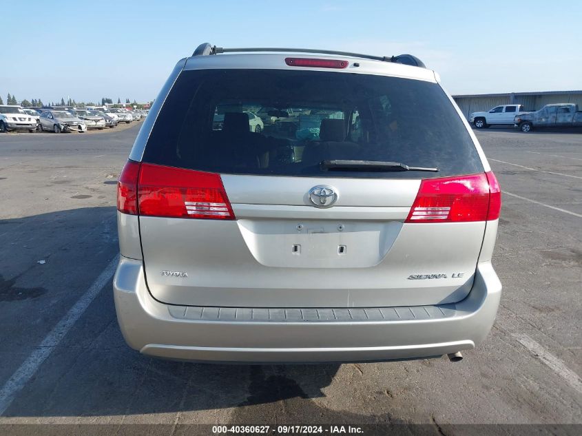 2004 Toyota Sienna Le VIN: 5TDZA23C04S087701 Lot: 40360627