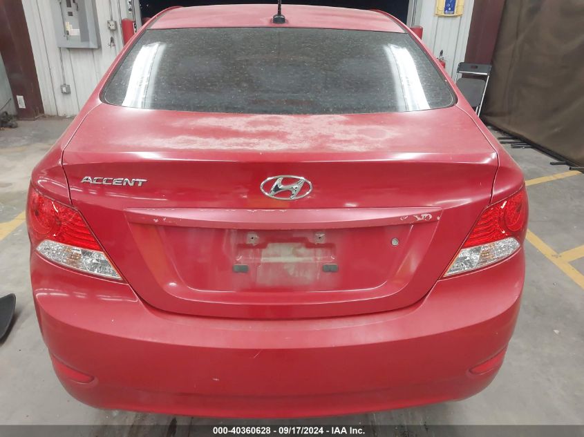 2013 Hyundai Accent Gls VIN: KMHCU4AE6DU446361 Lot: 40360628