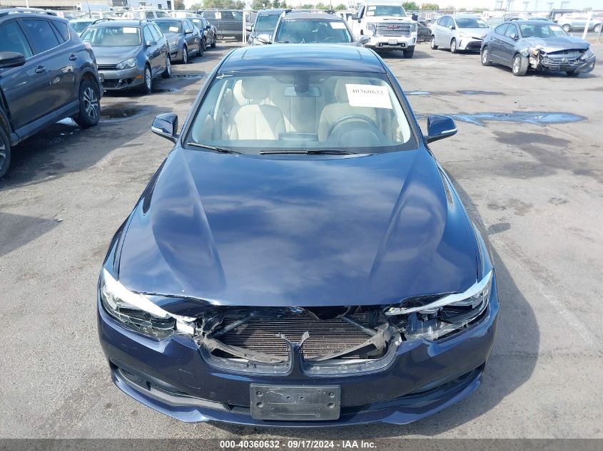 2016 BMW 320I xDrive VIN: WBA8E5G57GNT41585 Lot: 40360632