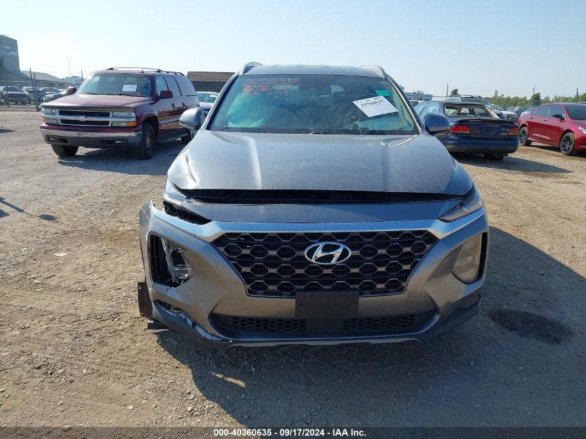 2019 Hyundai Santa Fe Sel Plus VIN: 5NMS33AD2KH062196 Lot: 40360635