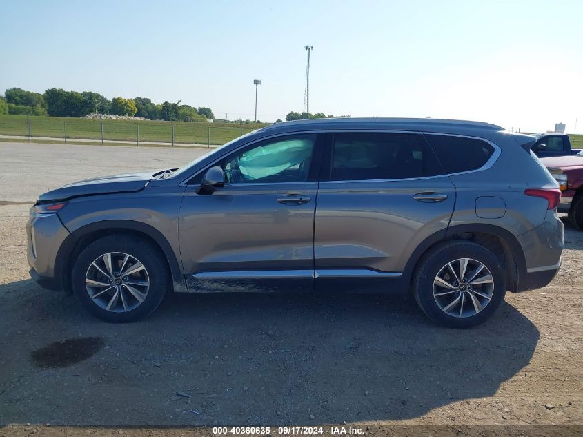 2019 Hyundai Santa Fe Sel Plus VIN: 5NMS33AD2KH062196 Lot: 40360635