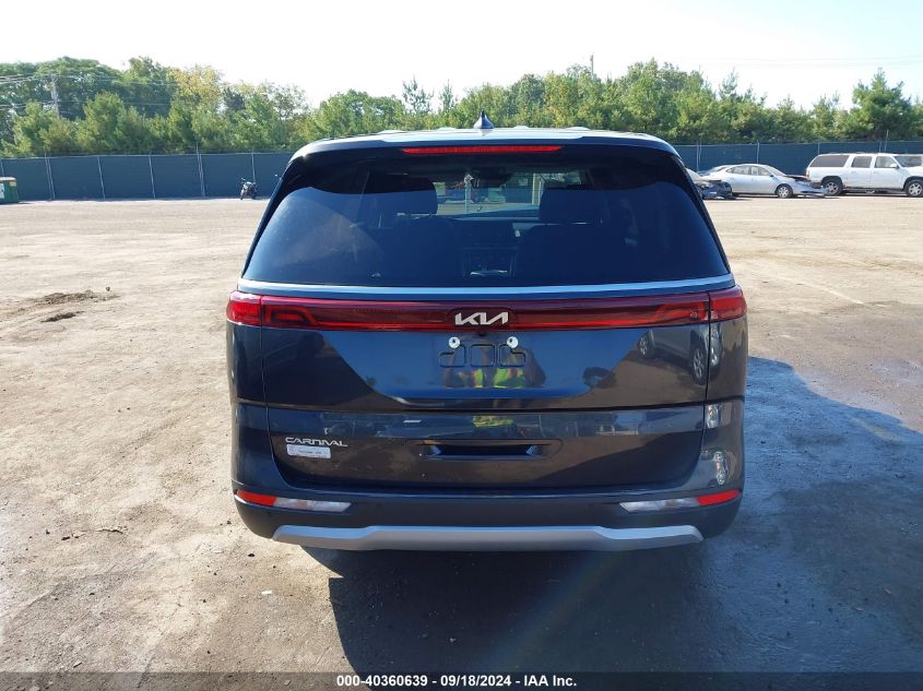 2023 Kia Carnival Mpv Lx VIN: KNDNB4H3XP6215222 Lot: 40360639