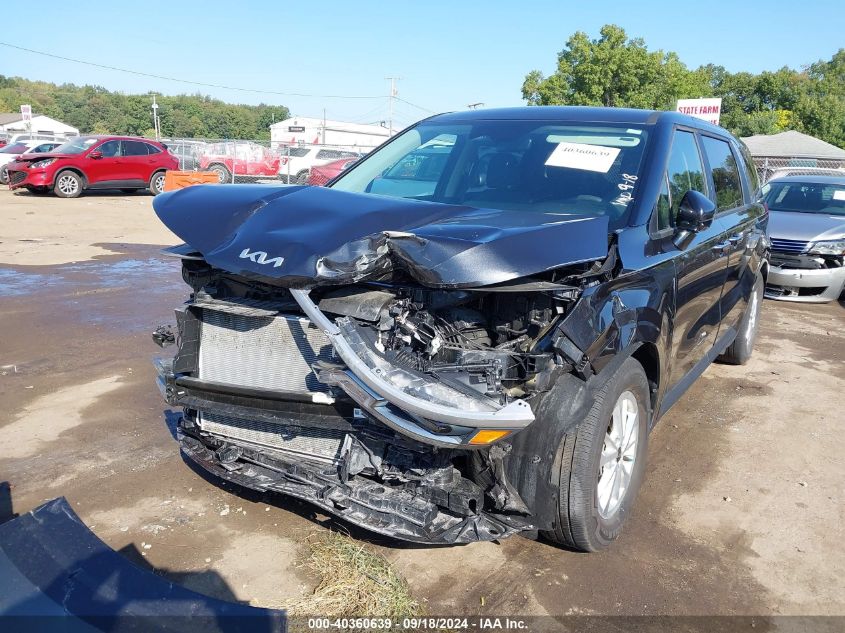 2023 Kia Carnival Mpv Lx VIN: KNDNB4H3XP6215222 Lot: 40360639