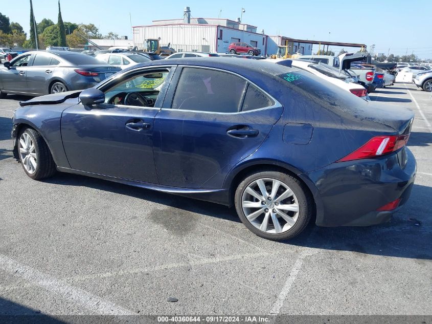 2014 Lexus Is 250 VIN: JTHBF1D27E5013054 Lot: 40360644