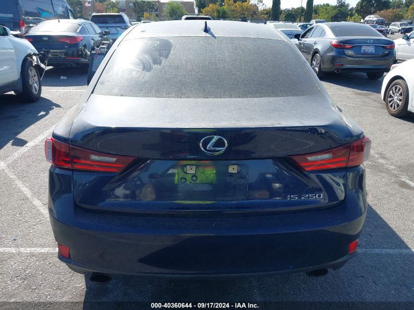 2014 Lexus Is 250 VIN: JTHBF1D27E5013054 Lot: 40360644