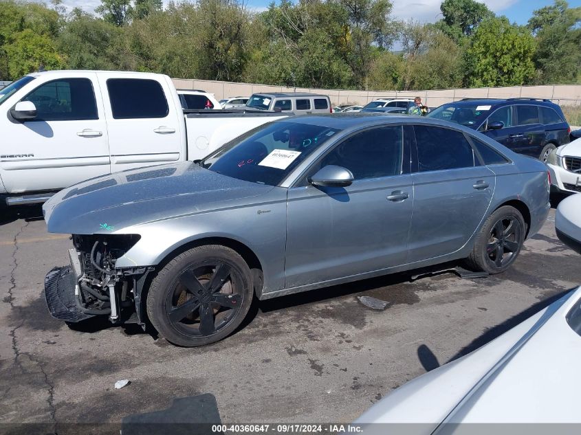 2012 Audi A6 3.0 Premium VIN: WAUGGAFC3CN125080 Lot: 40360647