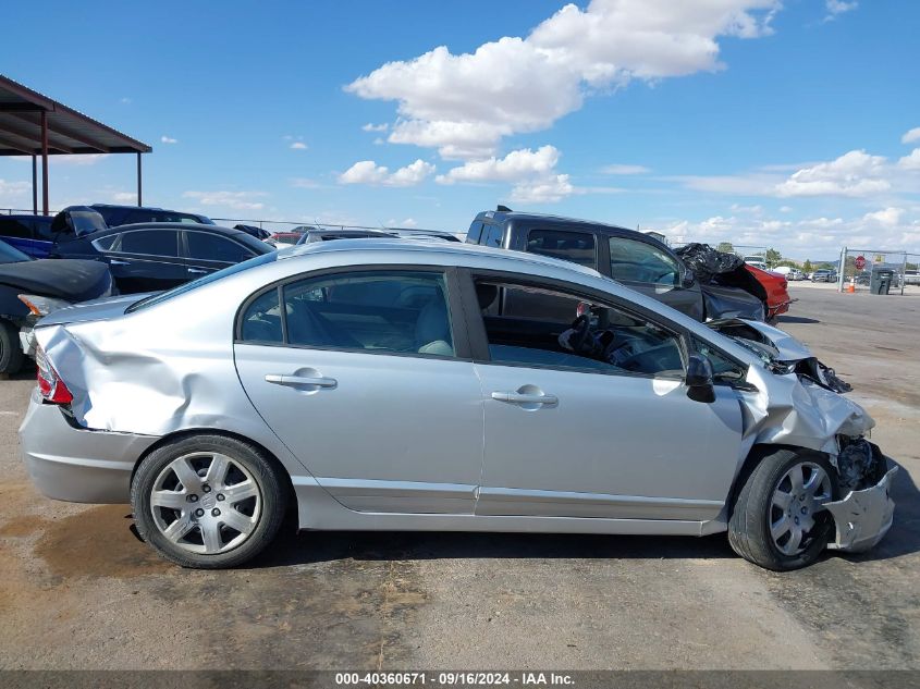 2008 Honda Civic Lx VIN: 1HGFA16568L101572 Lot: 40360671