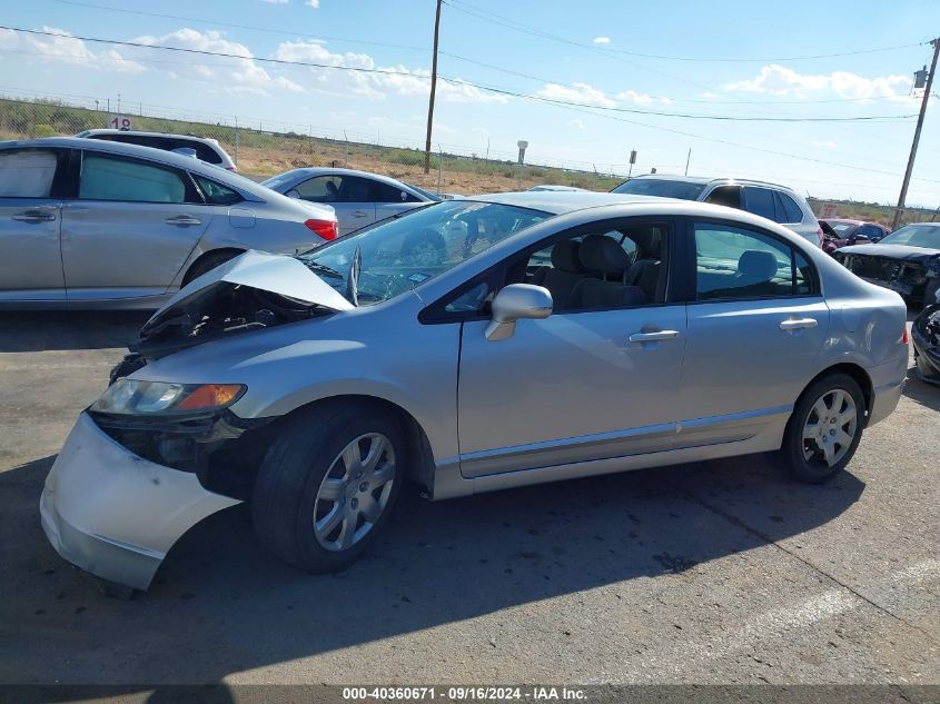 2008 Honda Civic Lx VIN: 1HGFA16568L101572 Lot: 40360671