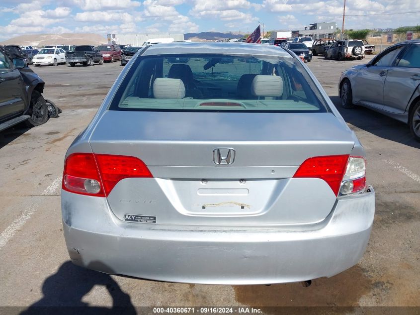 2008 Honda Civic Lx VIN: 1HGFA16568L101572 Lot: 40360671