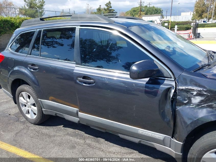 2011 Subaru Outback 2.5I Limited VIN: 4S4BRBKC7B3418330 Lot: 40360701