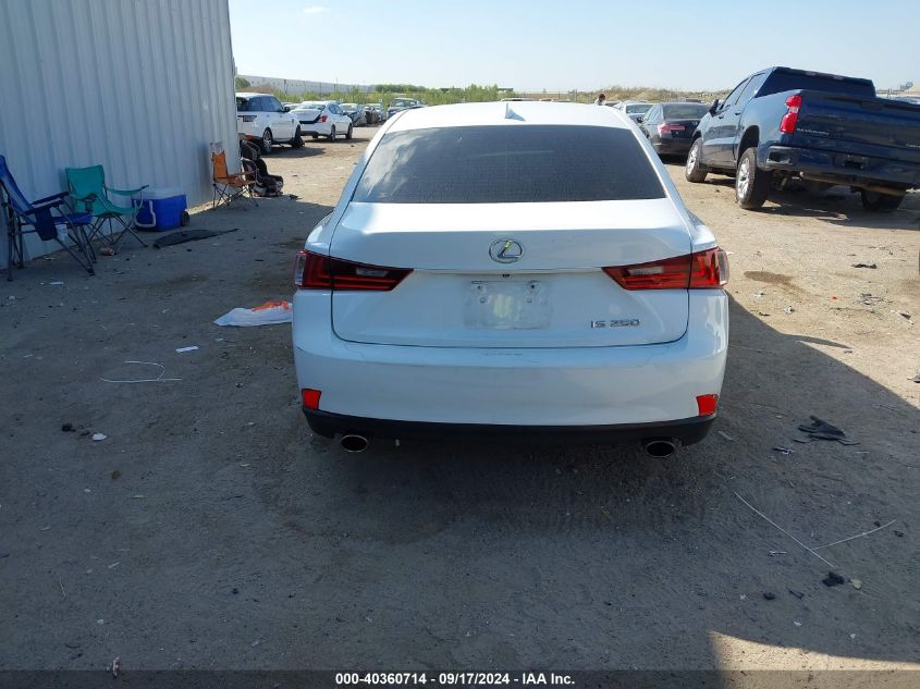 2014 Lexus Is 250 VIN: JTHBF1D22E5043210 Lot: 40360714