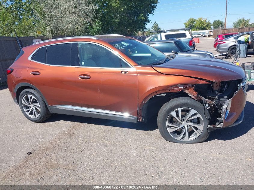 2021 Buick Envision Fwd Essence VIN: LRBFZNR44MD178624 Lot: 40360722