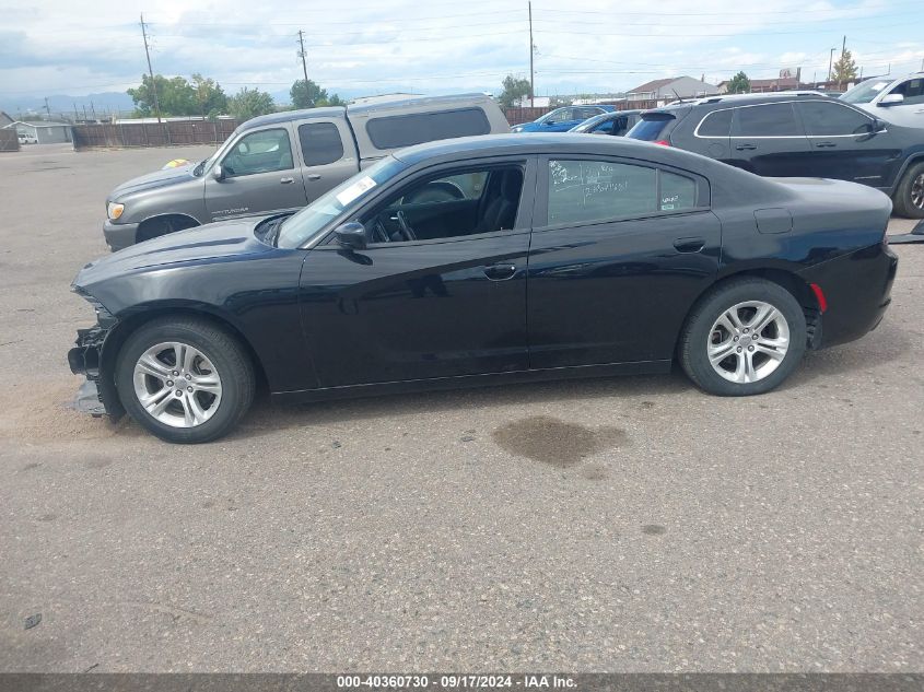 2022 Dodge Charger Sxt Rwd VIN: 2C3CDXBG4NH161382 Lot: 40360730