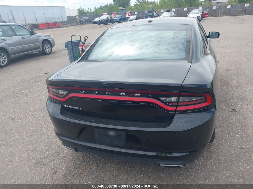 2022 Dodge Charger Sxt Rwd VIN: 2C3CDXBG4NH161382 Lot: 40360730