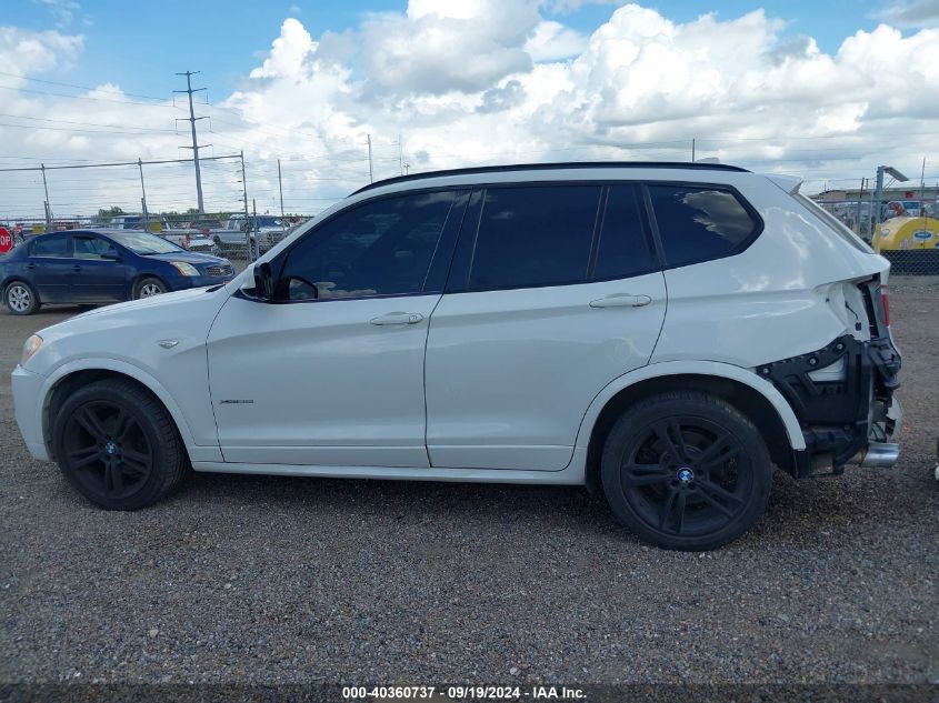 2012 BMW X3 xDrive35I VIN: 5UXWX7C58CL975658 Lot: 40360737