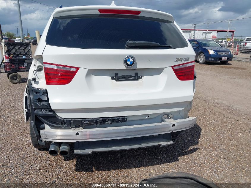 2012 BMW X3 xDrive35I VIN: 5UXWX7C58CL975658 Lot: 40360737