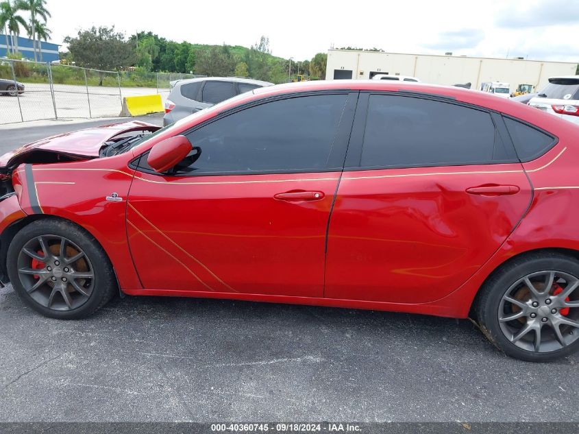 2013 Dodge Dart Sxt VIN: 1C3CDFBA2DD316657 Lot: 40360745