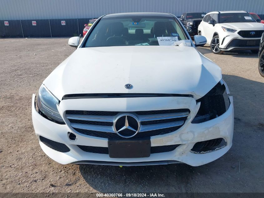 2017 Mercedes-Benz C 300 300 VIN: WDDWF4JB2HR297656 Lot: 40360766