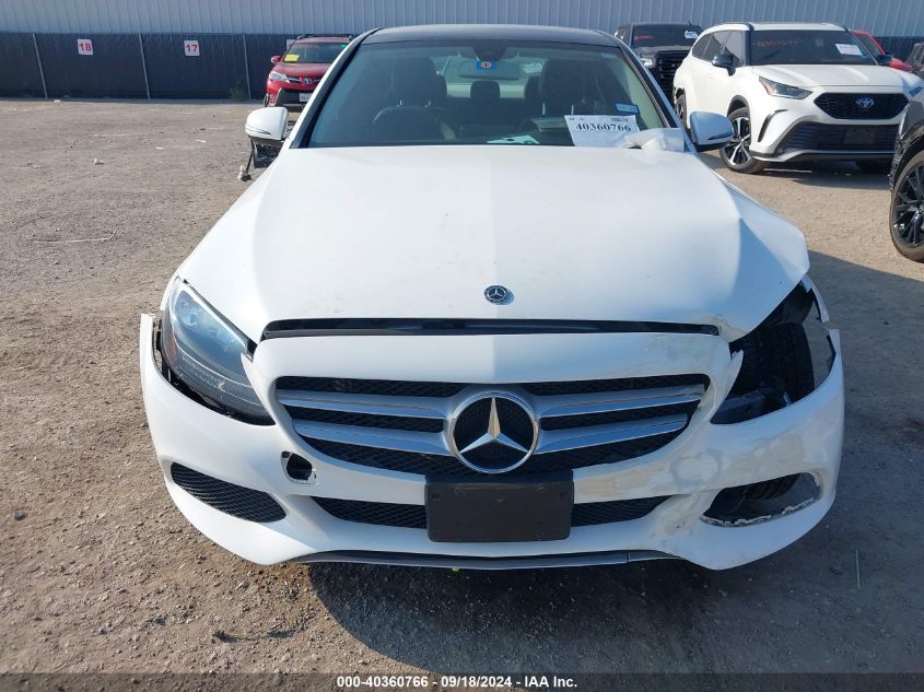 2017 Mercedes-Benz C 300 300 VIN: WDDWF4JB2HR297656 Lot: 40360766