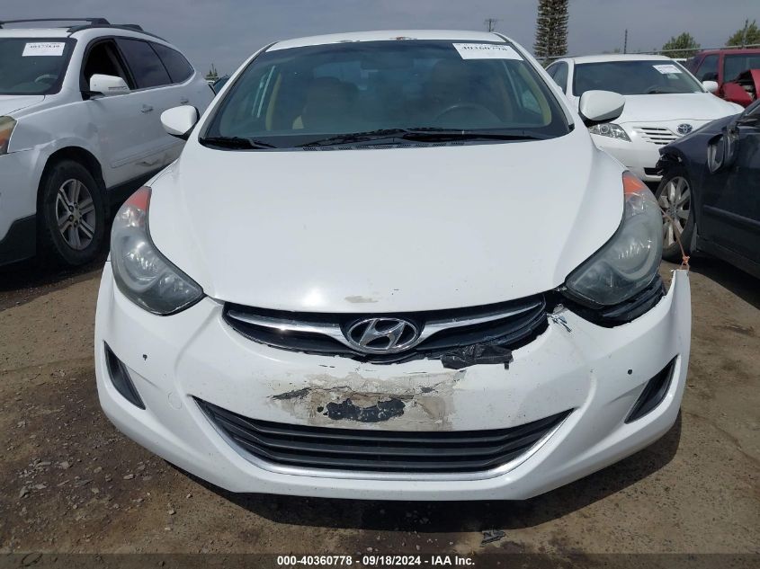 2011 Hyundai Elantra Gls VIN: 5NPDH4AE6BH042965 Lot: 40360778