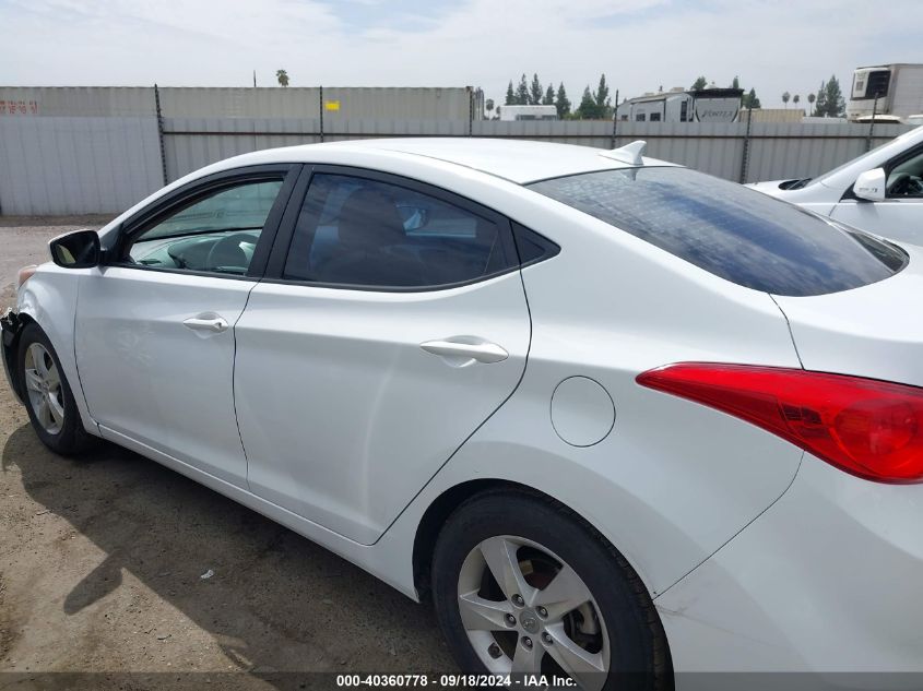 2011 Hyundai Elantra Gls VIN: 5NPDH4AE6BH042965 Lot: 40360778