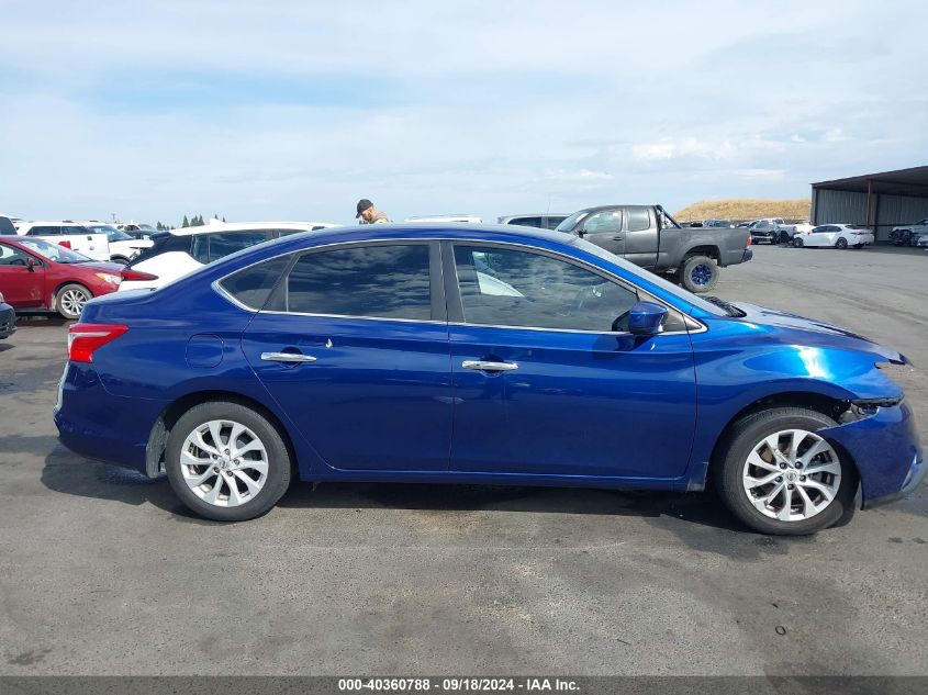 2019 Nissan Sentra Sv VIN: 3N1AB7AP5KY287771 Lot: 40360788