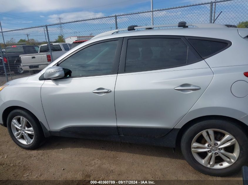 2013 Hyundai Tucson Gls VIN: KM8JU3ACXDU657577 Lot: 40360789