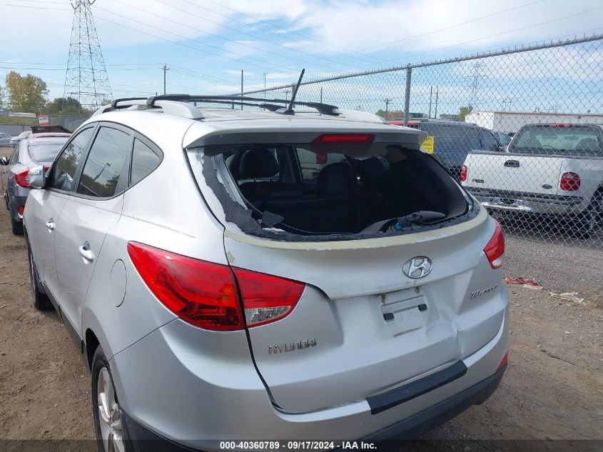 2013 Hyundai Tucson Gls VIN: KM8JU3ACXDU657577 Lot: 40360789