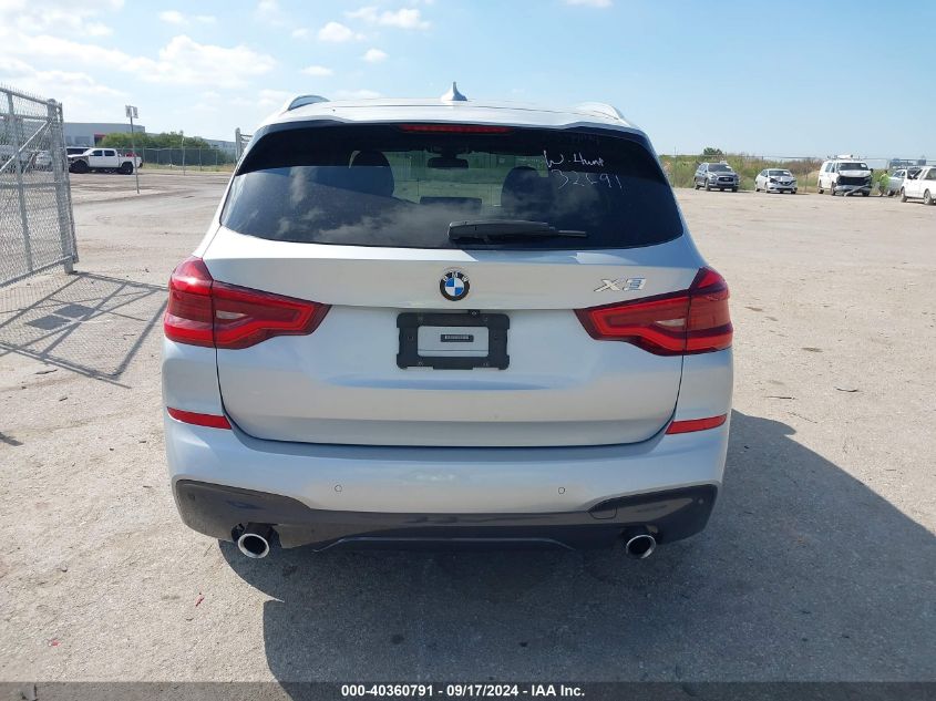 2018 BMW X3 xDrive30I VIN: 5UXTR9C5XJLC83376 Lot: 40360791