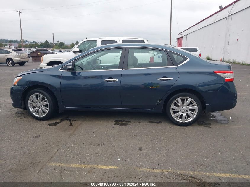 2014 Nissan Sentra Sl VIN: 3N1AB7AP3EY316141 Lot: 40360798