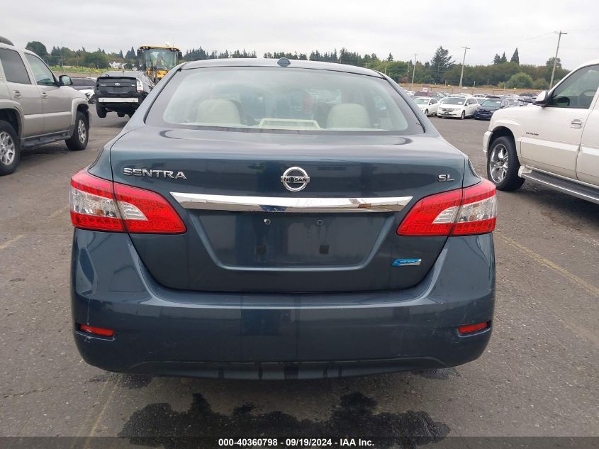 2014 Nissan Sentra Sl VIN: 3N1AB7AP3EY316141 Lot: 40360798