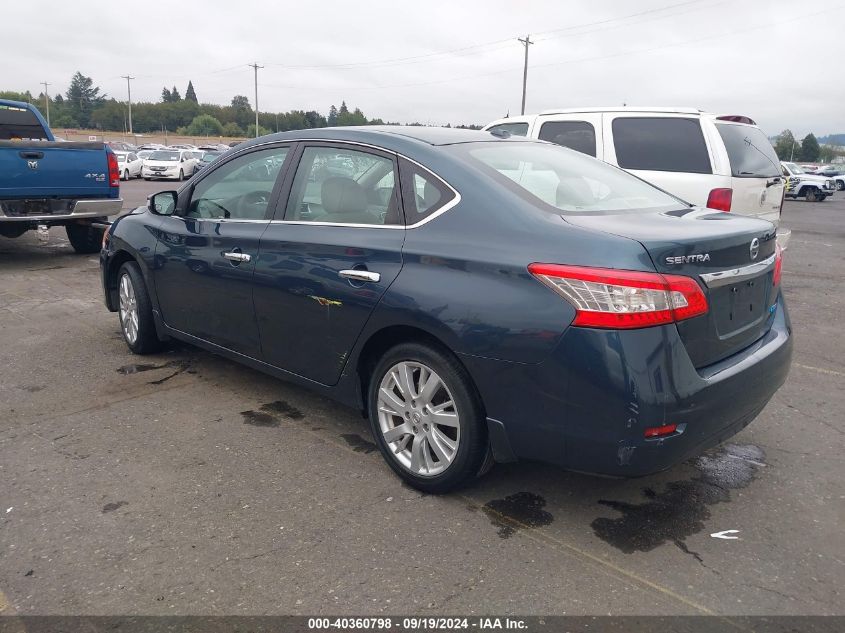 2014 Nissan Sentra Sl VIN: 3N1AB7AP3EY316141 Lot: 40360798