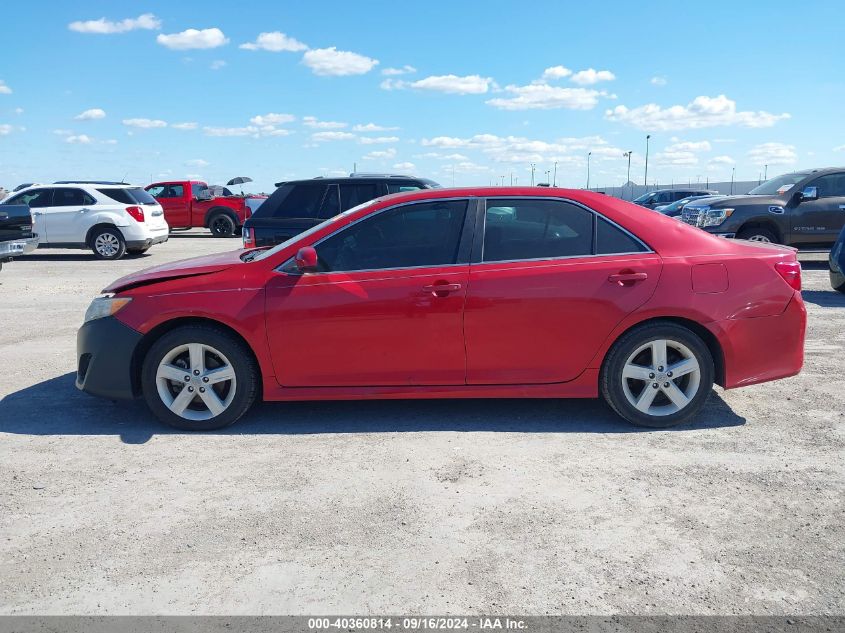 2013 Toyota Camry Se VIN: 4T1BF1FK7DU657300 Lot: 40360814