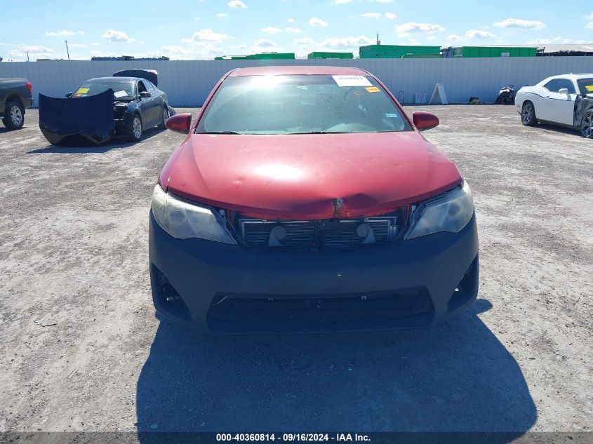 2013 Toyota Camry Se VIN: 4T1BF1FK7DU657300 Lot: 40360814