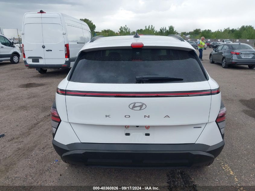 2024 Hyundai Kona Sel VIN: KM8HBCAB3RU179683 Lot: 40360826