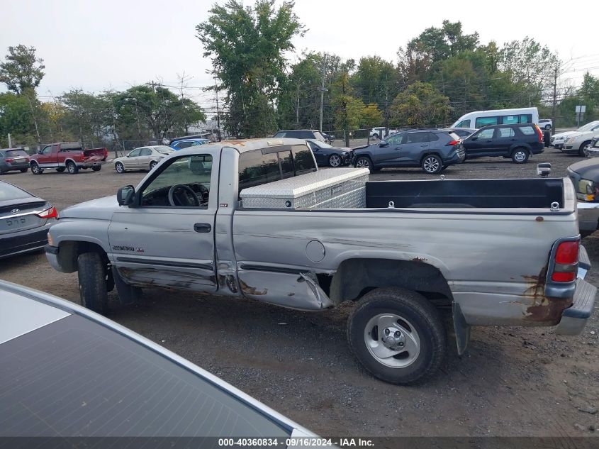 1999 Dodge Ram 1500 St VIN: 3B7HF16Y4XM547798 Lot: 40360834