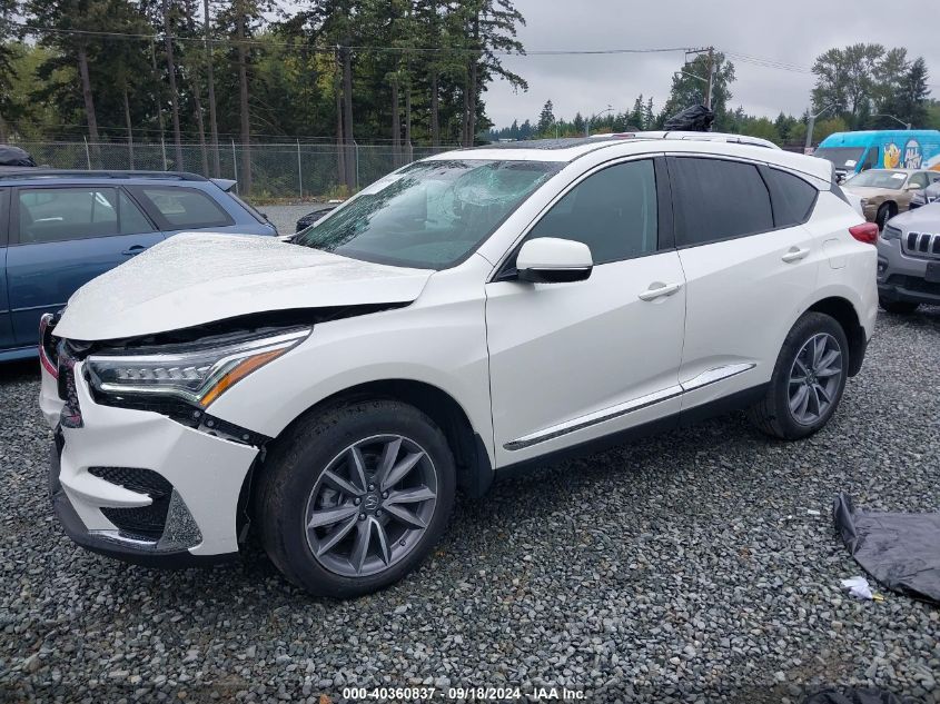 2019 Acura Rdx Technology Package VIN: 5J8TC2H55KL041601 Lot: 40360837