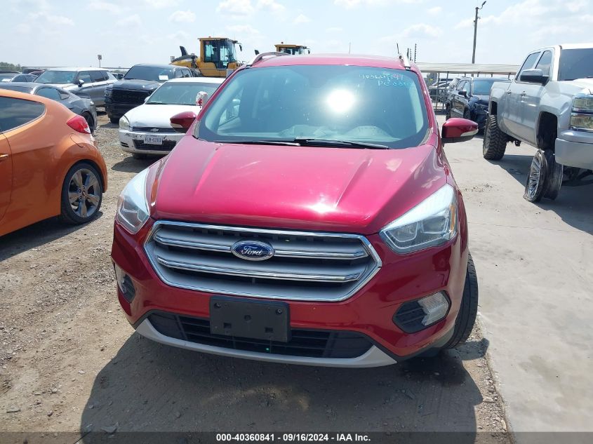 2017 Ford Escape Titanium VIN: 1FMCU0J92HUD42774 Lot: 40360841