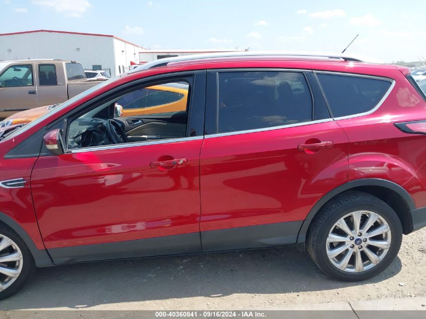 2017 Ford Escape Titanium VIN: 1FMCU0J92HUD42774 Lot: 40360841