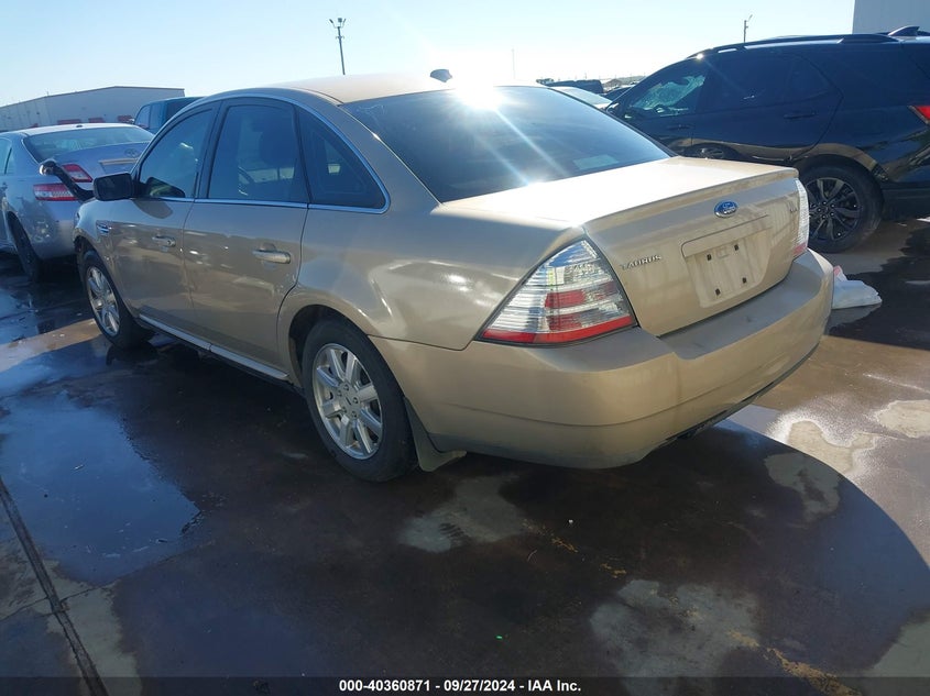 2008 FORD TAURUS VIN: 1FAHP24W48G160030