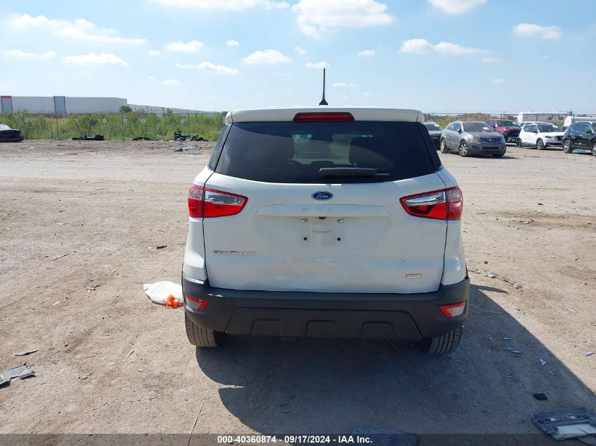 MAJ3S2FE4KC278445 2019 Ford Ecosport S