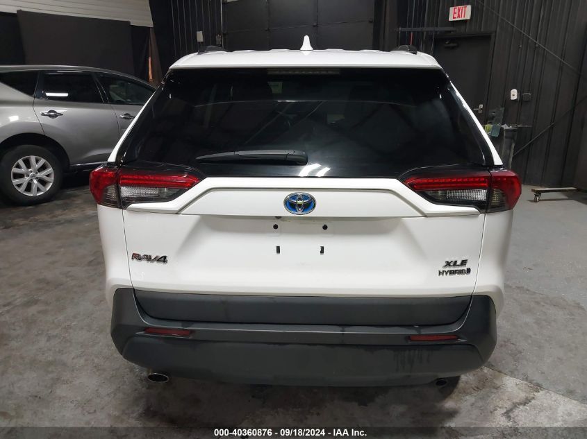 2020 Toyota Rav4 Hybrid Xle VIN: 2T3RWRFV1LW063475 Lot: 40360876