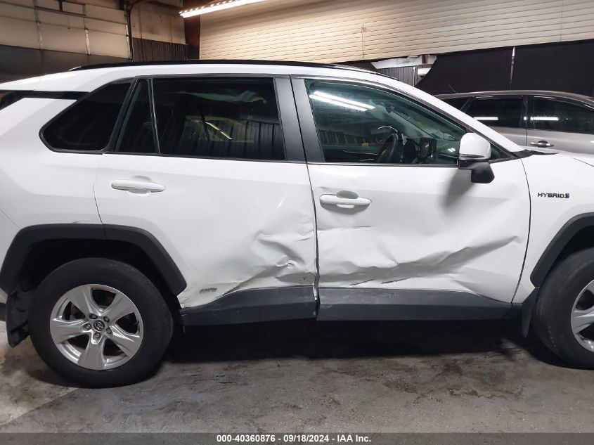 2020 Toyota Rav4 Hybrid Xle VIN: 2T3RWRFV1LW063475 Lot: 40360876