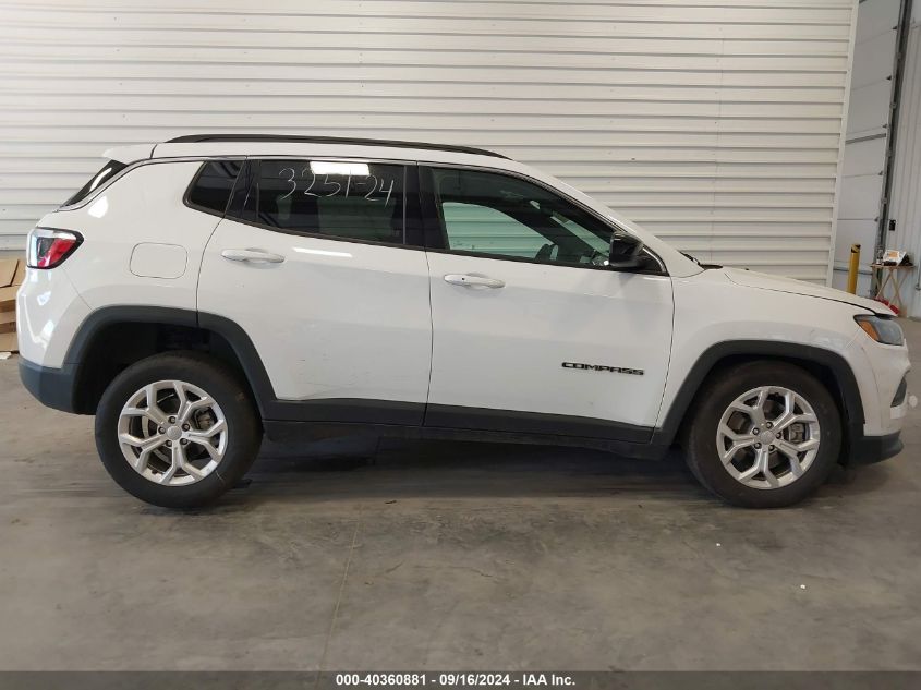 2024 Jeep Compass Latitude 4X4 VIN: 3C4NJDBN5RT100887 Lot: 40360881