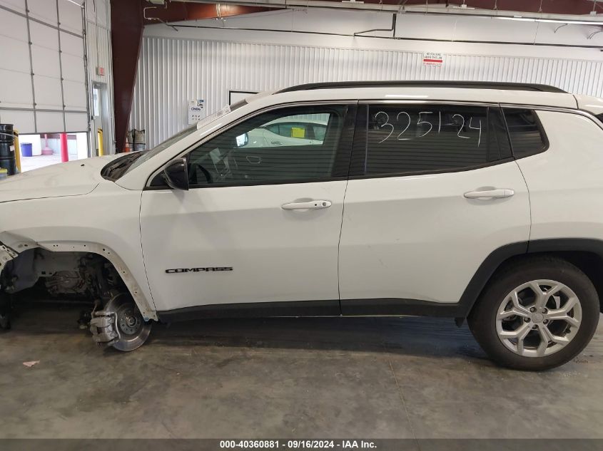 2024 Jeep Compass Latitude 4X4 VIN: 3C4NJDBN5RT100887 Lot: 40360881