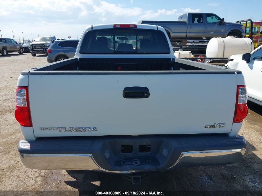 2006 Toyota Tundra Access Cab Sr5 VIN: 5TBRT34176S479924 Lot: 40360889