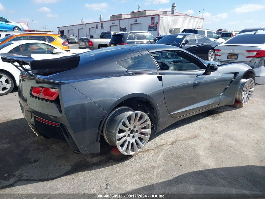 2017 Chevrolet Corvette Stingray Z51 VIN: 1G1YM2D74H5114150 Lot: 40360911