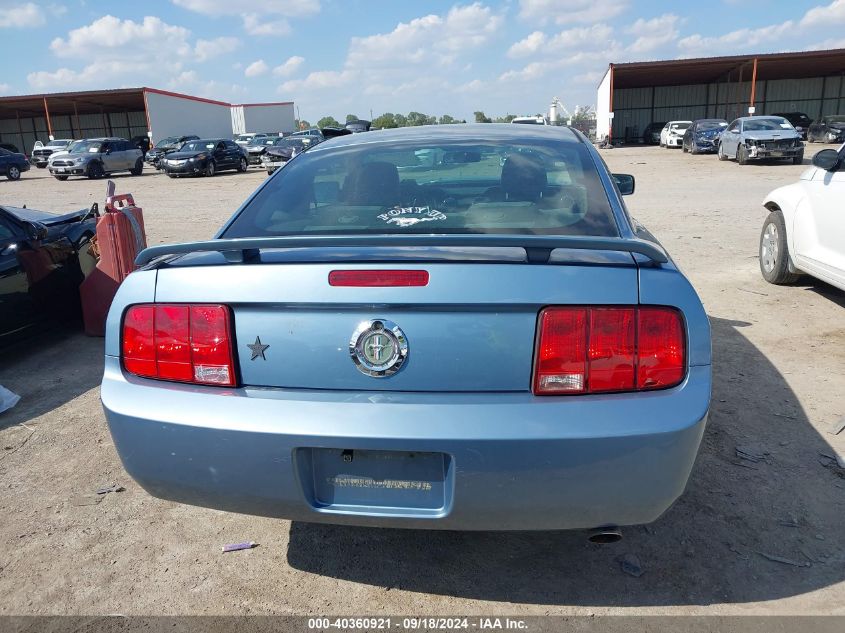 2005 Ford Mustang V6 Deluxe/V6 Premium VIN: 1ZVFT80N655162024 Lot: 40360921