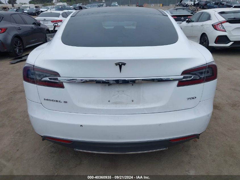 5YJSA1E21GF130192 2016 Tesla Model S 60D/70D/75D/85D/90D