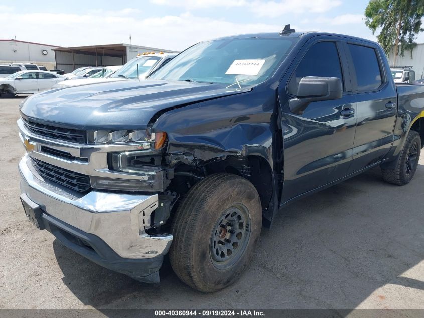 2021 Chevrolet Silverado 1500 2Wd Short Bed Lt VIN: 1GCPWCED0MZ234828 Lot: 40360944